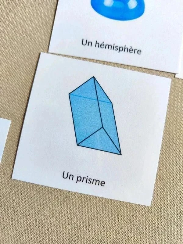 Nomenclatuurkaarten van geometrische vaste lichamen – photo 4